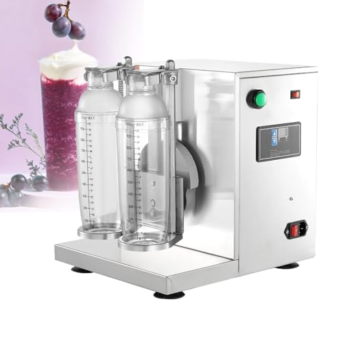 Tetera automática de burbujas, dispensador de polvo y tazas resistentes al calor para el hogar y el negocio, incluye coctelera portátil