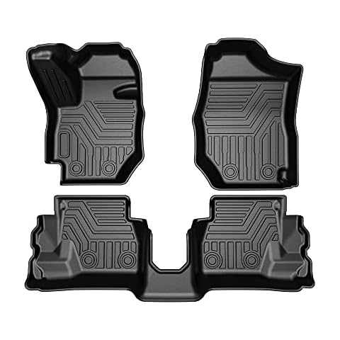 Mixsuper Custom Fit for Floor Mats 2019-2022 Suzuki Jimny JB64 JB74 at Models All Weather Floor Liners Durable 1st and 2nd Row Liner Set (Automatic Transmission) Cover