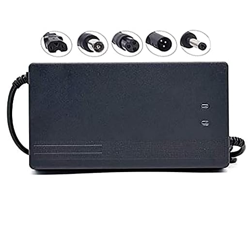 joyvio Laddare elcykel scooter batteriladdare, 36 V litiumbatteri snabbladdare, 2A litiumbatteripack kontaktkabel (Color : 2A, Size : A)