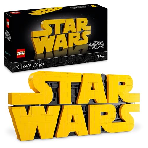 LEGO Star Wars 75407 Logotipo de Star Wars para Construir -