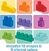 MEGA BLOKS First Builders Toddler Blocks Toys Set, Big Building Bag with 80 Pieces and Storage, Blue, Ages 1+ Years #5