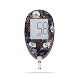 MightySkins Skin Compatible with Abbott Freestyle Freedom Lite - Midnight Blossom | Protective,...