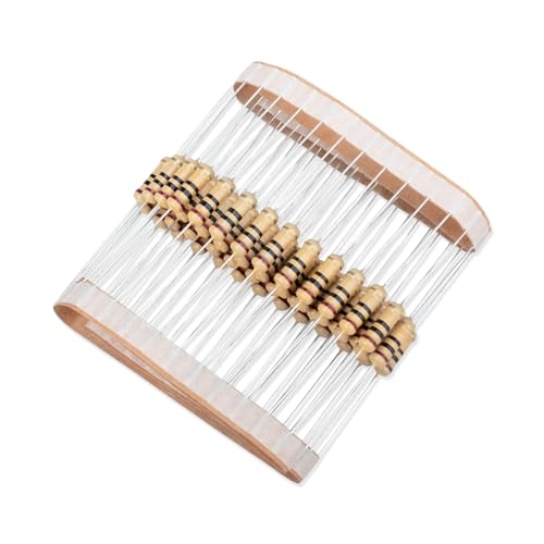 Innfeeltech 50 Pcs 1W 5% Tolerance 10 Ohm Carbon Film Resistor Resistance for DIY Project and Experiments