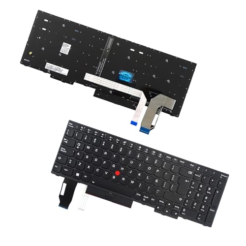 Clavier de rechange rétroéclairé espagnol pour Lenovo Thinkpad E580 E590