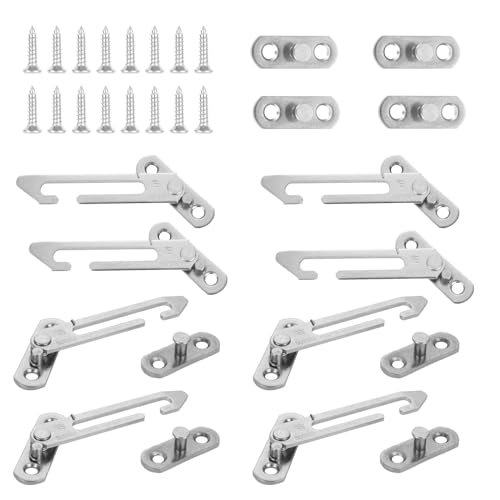ZOFUN 8 Packs UPVC Window Restrictor Locks