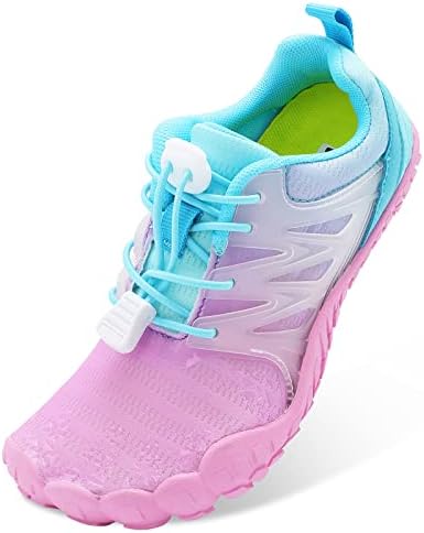 L-RUN Water Shoes for Kids Boys Girls Barefoot Beach Sports Swim Shoes Purple 1.5 Big Kid=EU33