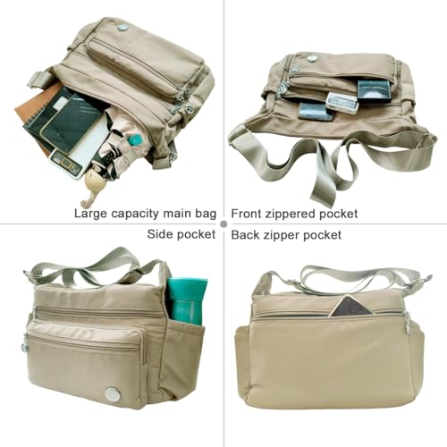 Bolso Crossbody para mujer con múltiples bolsillos miniatura 4