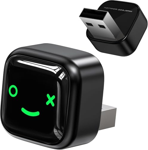 Aaptador Automotivo 2 em 1 sem fio - Mini USB Dongle, Plug & Play Compatível iPhone iOS 10+ e Android 11+, Converte CarPlay original com fio para carro sem fio, conexão rápida estável