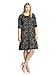 Taylor Dresses Women's Plus-Size Floral-Printed Sweater Dress