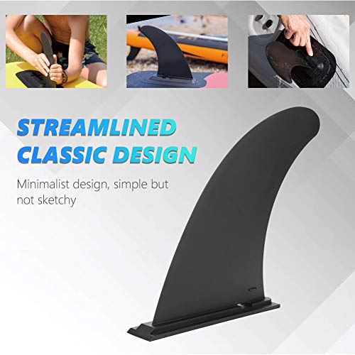 Vgeby Surfboard Fin, Surfing Surf Water Single Fin For Stand Up Paddle Board Surfboard (9In) Boating Supplies Inflatable Paddle Board Spare Parts For Stand Up Pedal #TOP4