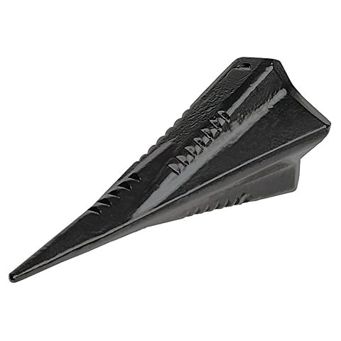 Edward Tools Diamant-Holzspaltkeil - 1,8 kg Stahl 4-Wege-Holzspalter Cover