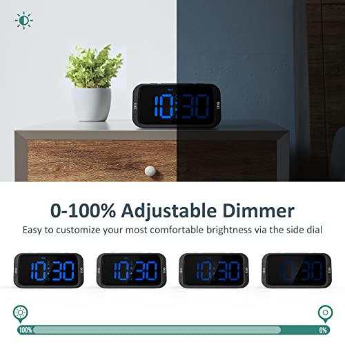 Odokee UE-218-BLUE-1 Digital Dual Alarm Clock thumb #7