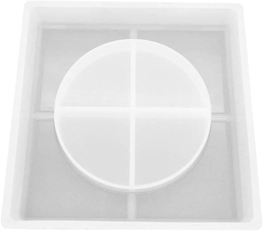 Artibetter 灰皿形 シリコンモールド エポキシ樹脂 Uvレジン型 Diy モールド 灰皿 ペンホルダー 手作り 半透明 粘土 石鹸 抜き型 キャンドル 白 トラスト オリジナル