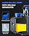 WISSCOOL 3.5CFM Vacuum Pump for HVAC, 1/4HP 110V Single Stage Air Conditioning Vacuum Pump for R12 R22 R134a R410a R502 System with Oil