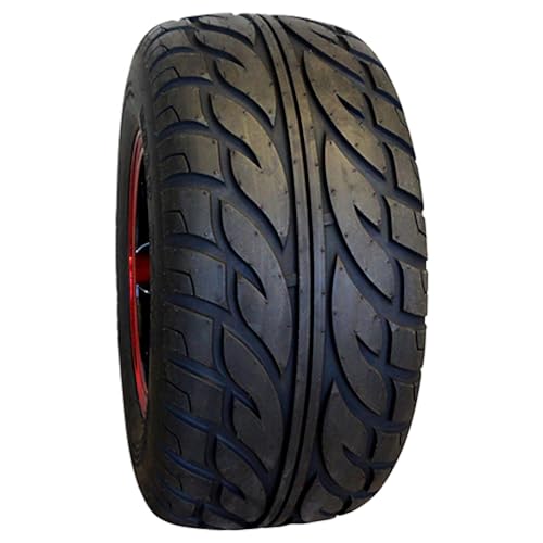 Red Hawk TIR-380 Tire Road Hawk, 20x10R10 Radial DOT, 4 Ply Golf Carts