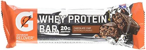 Gatorade Recover, Whey Protein Bar Chocolate Chip, Count 12 - Nutrition Bar With Protein / Grab Varieties & Flavors
