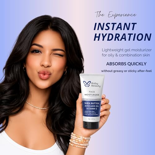 Image of Hydrating Face Moisturizer Cream 50g | Lightweight Daily Moisturizer for Barrier Repair & Long-Lasting Hydration | Soft, Smooth & Glowing Skin | For Normal, Dry, Combination & Sensitive Skin