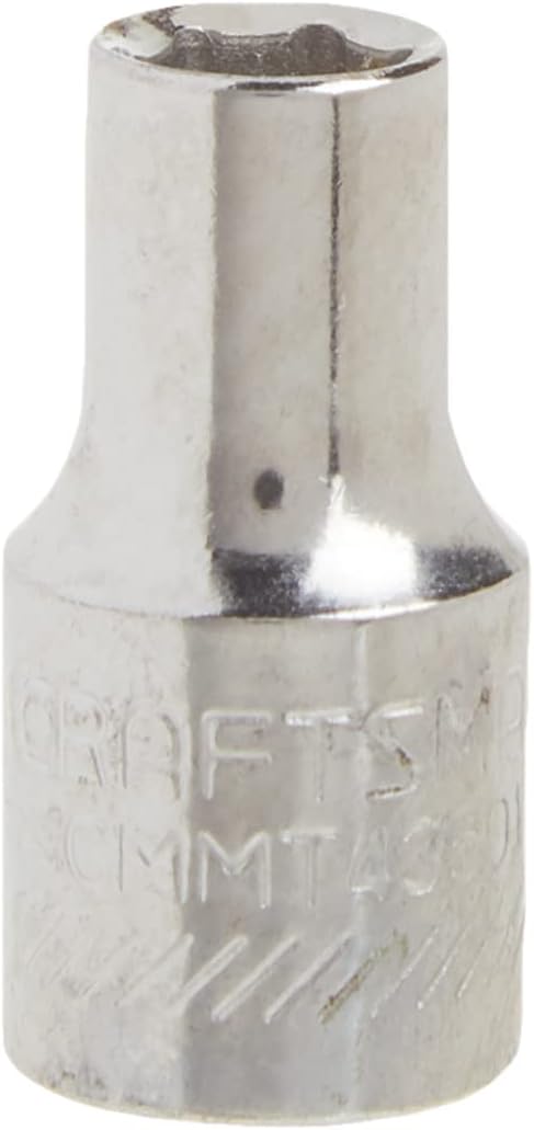 CRAFTSMAN Shallow Socket, Metric, 1/4-Inch Drive, 11mm, 6-Point (CMMT43509) (Pack of 5)