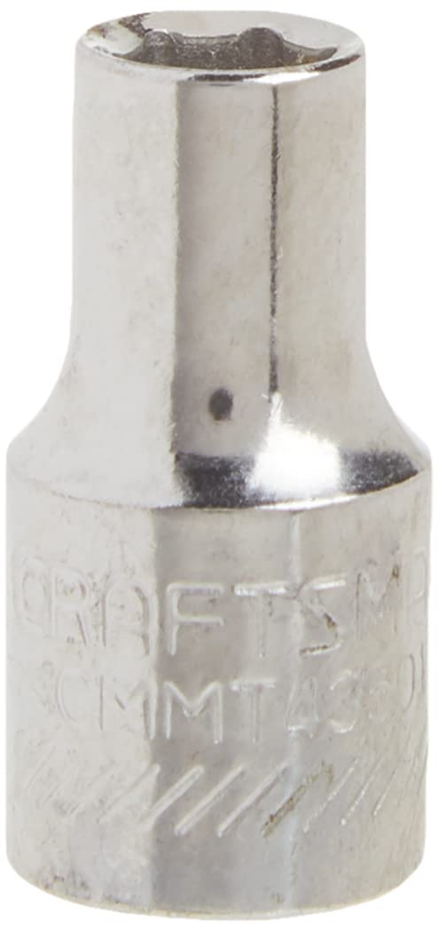 CRAFTSMAN Shallow Socket, Metric, 1/4-Inch Drive, 5mm, 6-Point (CMMT43501)