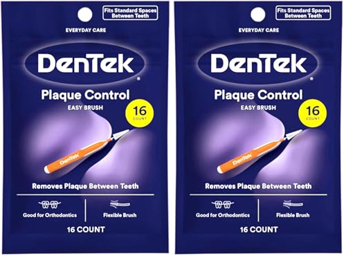 Image of DenTek Easy Brush Cleaners 16 ea (Pack of 2)