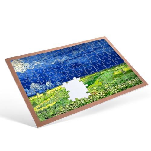 HEMOTON Extra Large Jigsaw Puzzle Mat for 1000 Pieces, Foldable Portable Puzzle Board with Non-Slip Felt Surface, 9mm Thick Pad for Easy Storage, 31.4" x 23.6"