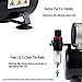 Timbertech Upgraded Airbrush Single-Piston Oil-free Mini Compressor ABPST08 with Cooling Fan, 3L Tank, Regulator, Moisture trap for Hobby, Body Tattoo, Model Painting, Automotive Graphic, Make-up