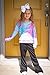 Arshiner Girl Fashion 2 Piece Outfit Long Sleeve Pullover Sweatshirt Bell Bottom Pants with Pockets Athletic Clothes 11-12Y