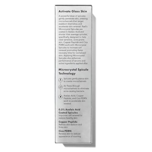 Rael Miracle Clear Microcrystal Serum 5000, Pore Care, Hydration (1.08 oz) | Azelaic Acid, Copper Peptides, Cica PDRN Serum for Face, Spicule Technology, Hydrating, Exfoliation, Korean Skin Care - image 4