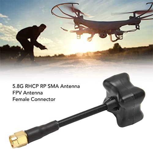 FPV Drone Antennas, Wide Coverage Professional FPV 5.8G Antenna for Long Range Quadcopter Drone