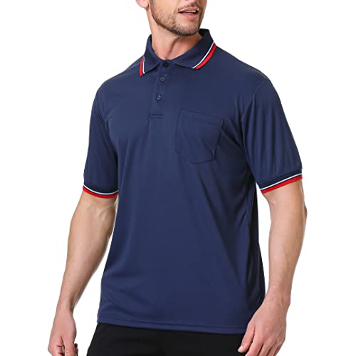 TopTie Baseball and Softball Referee Shirt Short Sleeve Polo Shirt Umpire Jersey2