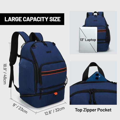 Mochila de baloncesto ideal para tus entrenamientos y partidos con compartimento separado 2