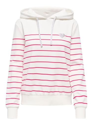 Onladelle L/S Stripe Hood SWT Only pour vos weekends détendus