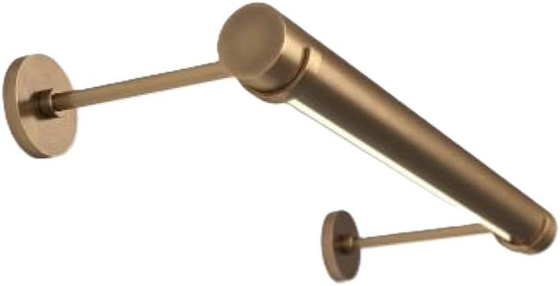 24" Solid Brass Picture Light – Adjustable LED Art Light for Paintings, Frames & Wall Décor | Long Wall Mounted Picture Lamp for Home, Gallery, Museum & Studio Lighting (Blackened Brass)