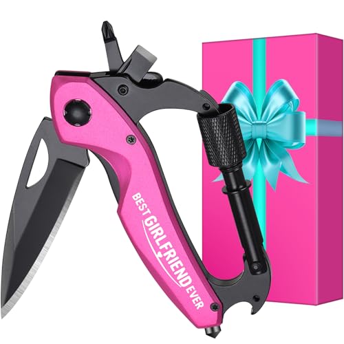 Gifts for Girlfriend, Multitool BEST GIRLFRIEND EVER, Valentines Day Anniversary Birthday Gift for Her Girlfriend, Christmas Birthday Gifts Ideas for Valentines Anniversary Day from Boyfriend