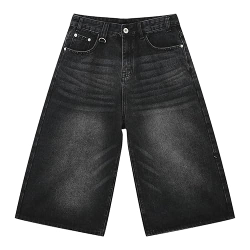 Short en jean vintage Y2K homme idéal pour les festivals d'été
