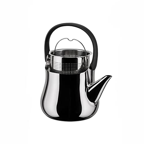 Alessi Cha Kettle, One Size, Silver #TOP2
