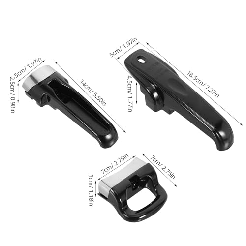 3 Piezas Repuesto Asa para Tapa Olla a Presión Universal miniatura 2