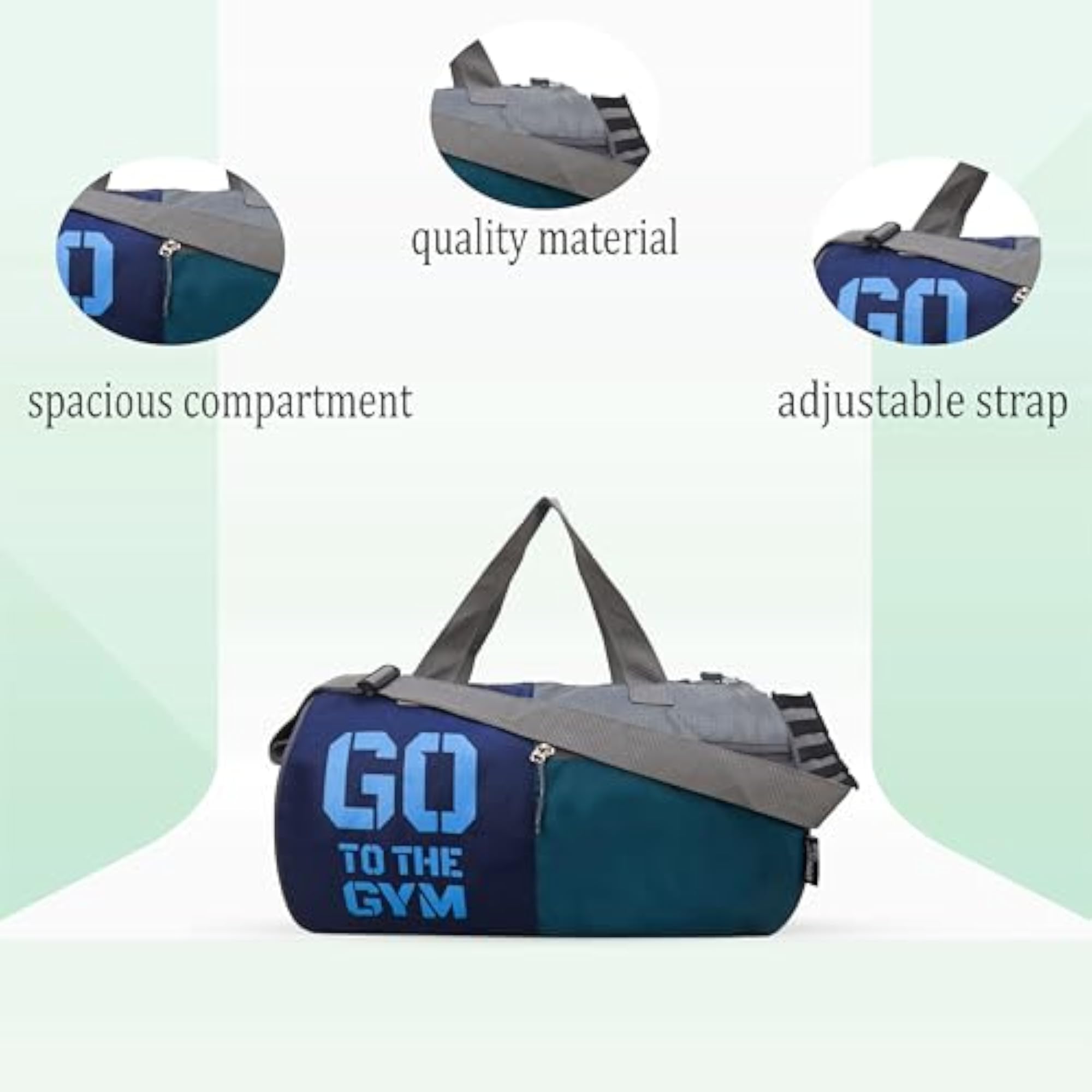 Unisex Waterproof Kit Bag for Gym and Travel
