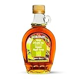 Nokomis 100% Pure Canadian Maple Syrup Organic, Grade A, Gluten Free, Vegan Friendly, Dark Organic...