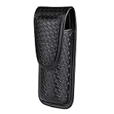 ROCOTACTICAL MK4 Hidden Snap OC Spray Pouch, Top Flap, Basketweave Black, Holster Only