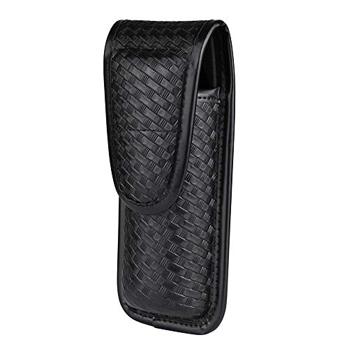 ROCOTACTICAL MK4 Hidden Snap OC Spray Pouch, Top Flap, Basketweave Black, Holster Only