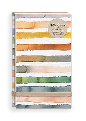 Image of Kelly Green Stripes Notepad (46988)