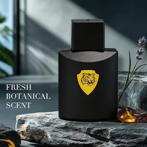 Image of AFLUXE Faster Black Eau de Toilette for Men, Warm Aromatic Fougere Cologne, Long Lasting Comforting Mens Perfume, 3.0 fl oz (90 ml)