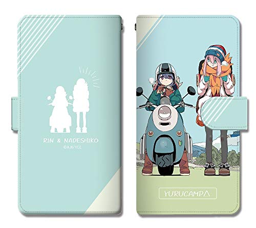 ゆるキャン ブックスタイルスマホケース Mサイズ Ver.2 デザイン04