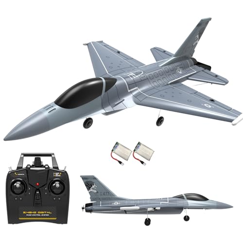 Ssccgym F-16 Falcon Fighter Jet F-16 RC Plane 4 Channel F16 Fighting Remote Control Aircraft with...