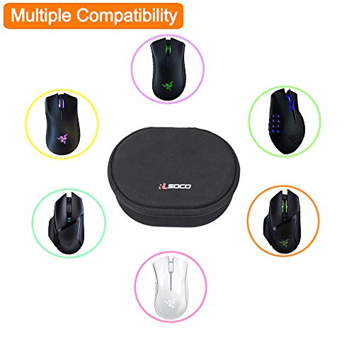 Image of RLSOCO Carrying Case for Logitech G502 /G603 /G203 /G600 /G PRO /G903 /G402 Gaming Mouse, Logitech MXAnywhere 2 /MXAnywhere 2S /mx Master 2s, fits for Razer Deathadder Elite, pictek Gaming Mouse Wired