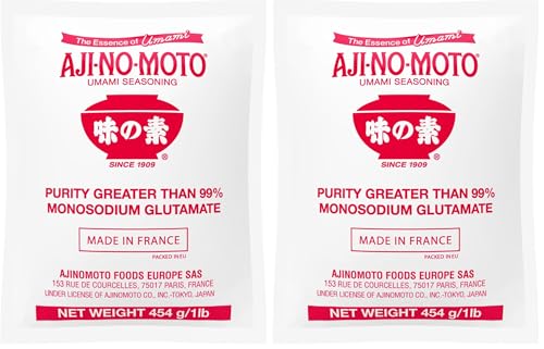 AJINOMOTO - Glutamato Monosódico, 1 X 454 GR (Paquete de 2)