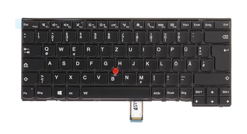 Oryginalna niemiecka klawiatura z podświetleniem do Lenovo Thinkpad T431s,T440 T440p T440s,T450 T450s,T460|L440 L450 L460|FRU 00HW849, czarna