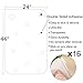 IN HAND Clear Door Scratch Protector, Deluxe Pet Door Scratch Shield Protect Your Doors & Walls, Heavy Duty Flexible Door Guard Cover