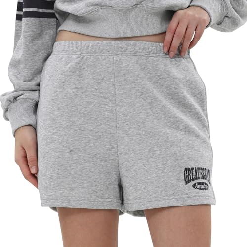 Short de course à pied sport femme coton taille haute entraînement - 3